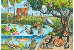 Animals Above and Below 60 Piece Puzzle (Ages 4+)
