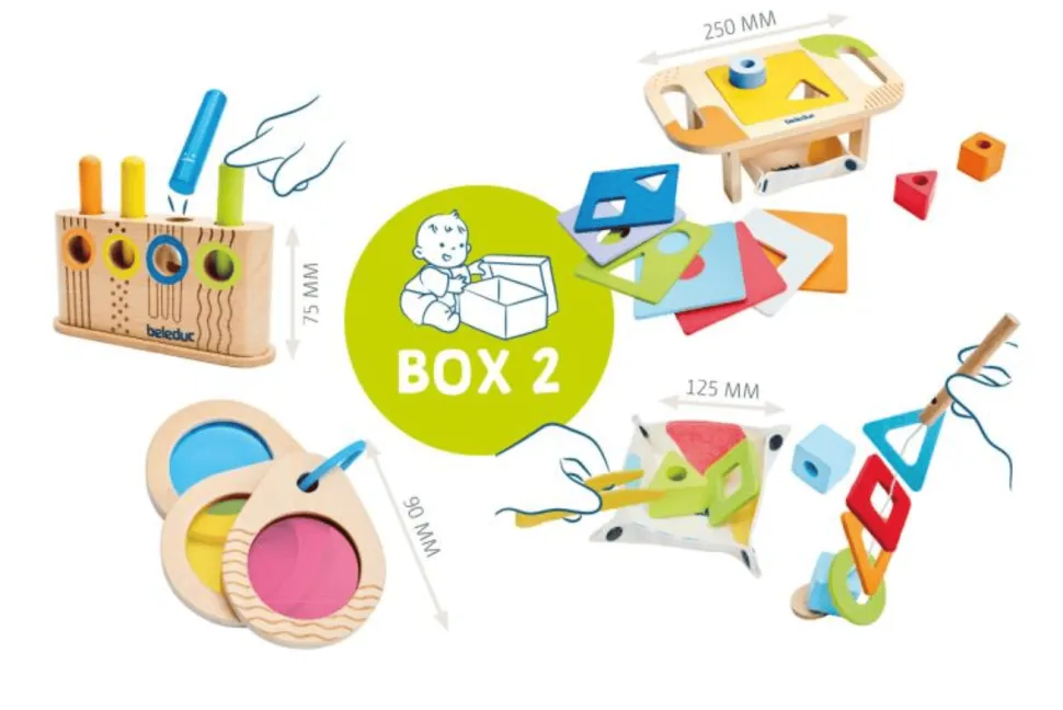Beleduc Curious Tots Box 2: 18 - 24 Months