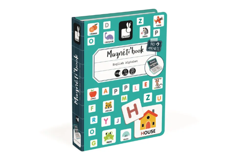 English Alphabet Magneti'book