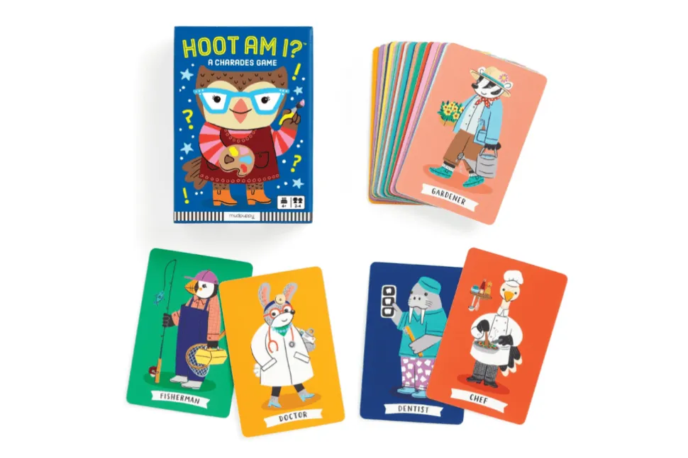Hoot am I? Charades Card Game