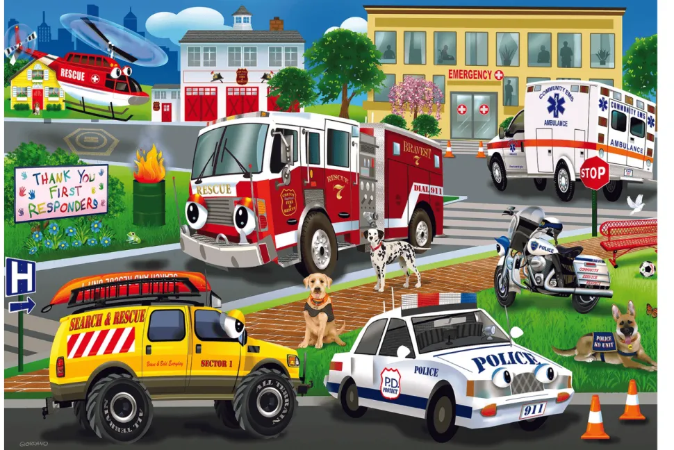 35 Piece Tray Puzzles (Multiple Themes)