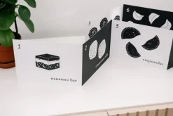 Tummy Time Accordion Cards for Baby