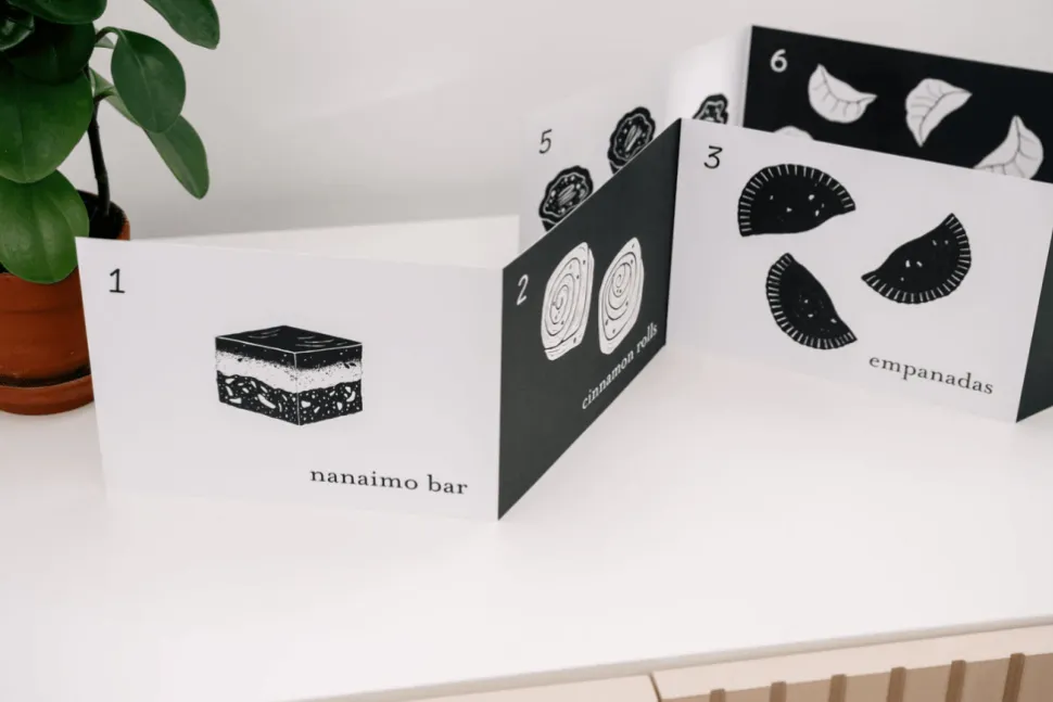 Tummy Time Accordion Cards for Baby