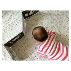 Tummy Time Accordion Cards for Baby