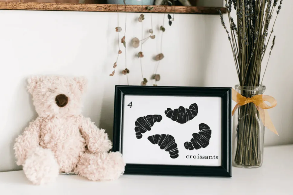 Tummy Time Accordion Cards for Baby